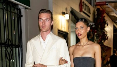 Nara & Lucky Blue Smith's NYFW Couples Style Is More Classic Glam Than Traditional