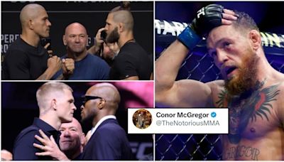 Conor McGregor posts emotional message on the eve of UFC 303