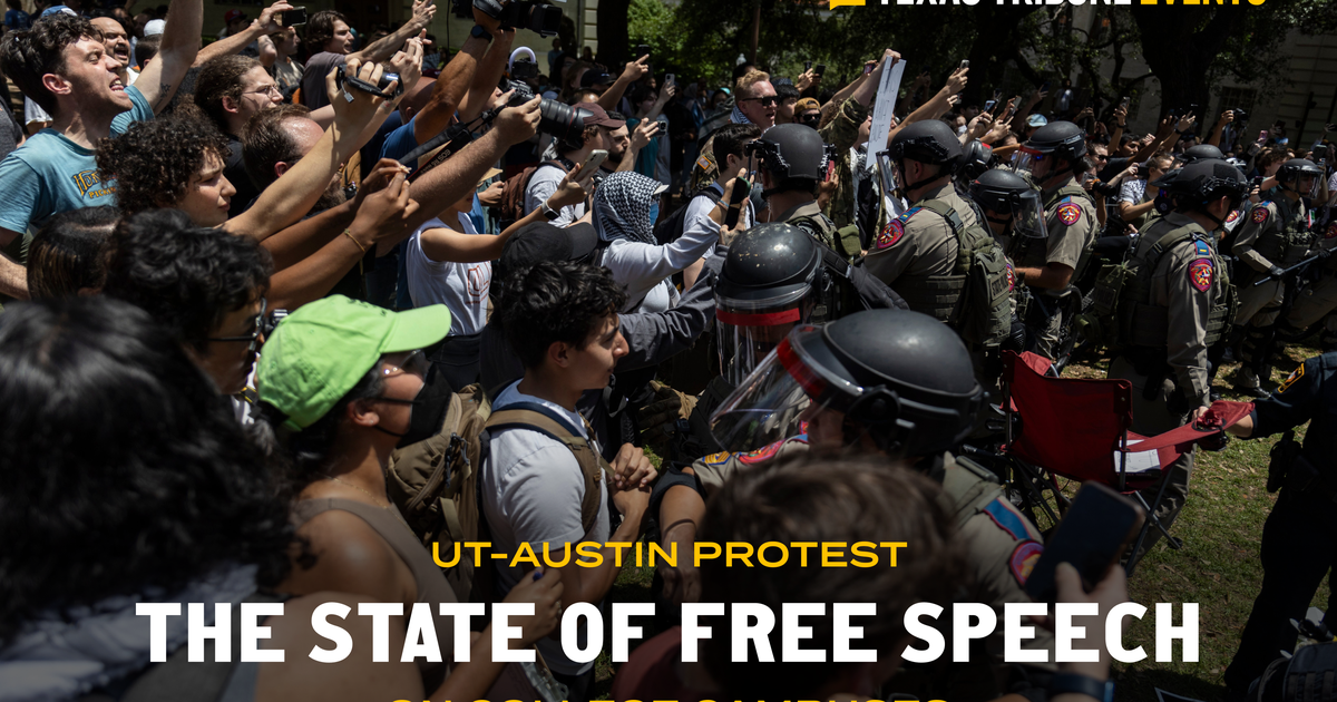 Watch a conversation on the UT-Austin protests and the state of free speech on college campuses