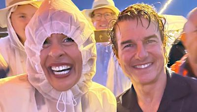 How Hoda Kotb's pic with Tom Cruise at the Olympics opening ceremony came to be