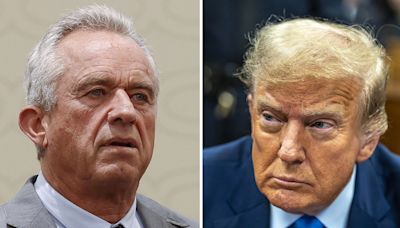 Trump accuses Robert F Kennedy Jr of being most Left-wing election candidate