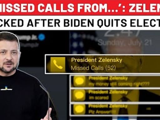 Trump’s Son Mocks Zelensky After Biden Exits Poll Race: ‘My Money Still Coming Right?’ | Ukraine War