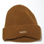 TSU 日本代購 NAUTICA  KNIT CAP ”moji” 長谷川昭雄  文字 毛帽