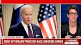 Liberal media members jubilant as Biden drops out, race against Trump resets: 'What a man, what a patriot'