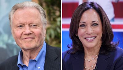 Jon Voight's message against Kamala Harris takes off online