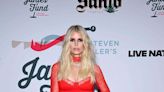 Jessica Simpson Combined Two Major Trends in Her Red-Hot, Goth-Glam Grammys Dress