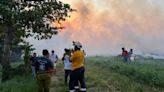 Cinco incendios activos consumen cañales en municipios de la Cuenca de Oaxaca