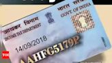 PAN card scam: How to identify and report PAN card misuse online | - Times of India