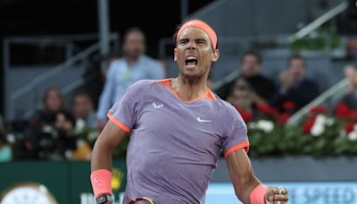 Rafael Nadal venció a Alex de Miñaur y avanzó a la tercera ronda del Masters 1000 de Madrid