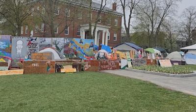 Tufts students threaten to boycott graduation if pro-Palestinian protest camp is cleared