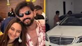 Sonakshi Sinha-Zaheer Iqbal Wedding: Bride-to-be makes appearance hours before getting married; groom-to-be receives gift from Ramesh Taurani