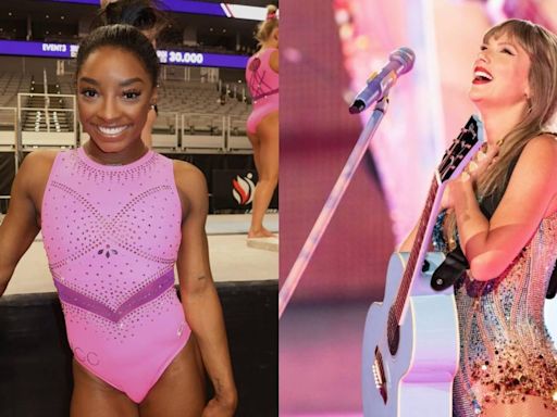 Simone Biles usó canción de Taylor Swift en prueba olímpica y así reaccionó la cantante