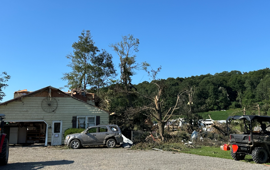 Cleanup continues for families after tornado hits town of Eden