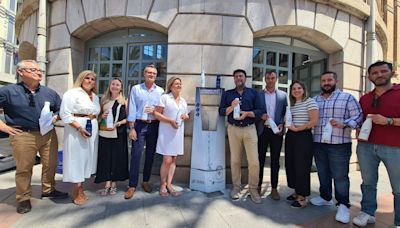 Alicante estrena la primera fuente de agua refrigerada de uso público en la ciudad
