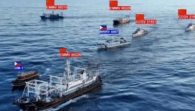 中44船包圍菲「坐灘」仙賓礁2艦! 專家：北京將「出手」 最快10天後....