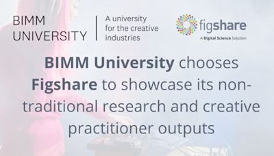 BIMM University chooses Figshare to showcase its non-traditional research and creative practitioner outputs