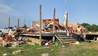 Tornado cleanup continues near Celina, where neighbors saved each other’s lives