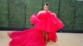 Only Lizzo Could Twerk in the World's Biggest Ballgown — All the Details on Her Red Emmys Dress