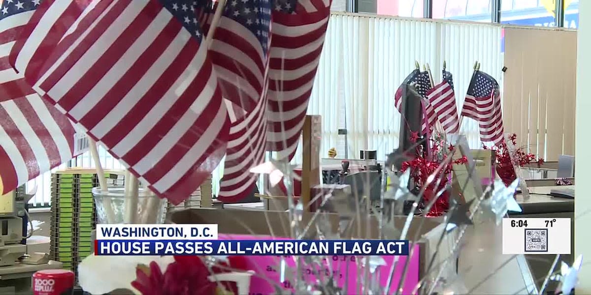 All-American Flag Act heads to Biden’s desk