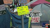 Pro-Palestinian protest stretches into 6th day at GW University amid safety concerns