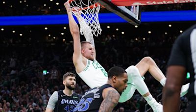 Porzingis returns with a bang as Celtics defeat Mavericks 107-89 in Game 1 of the NBA finals