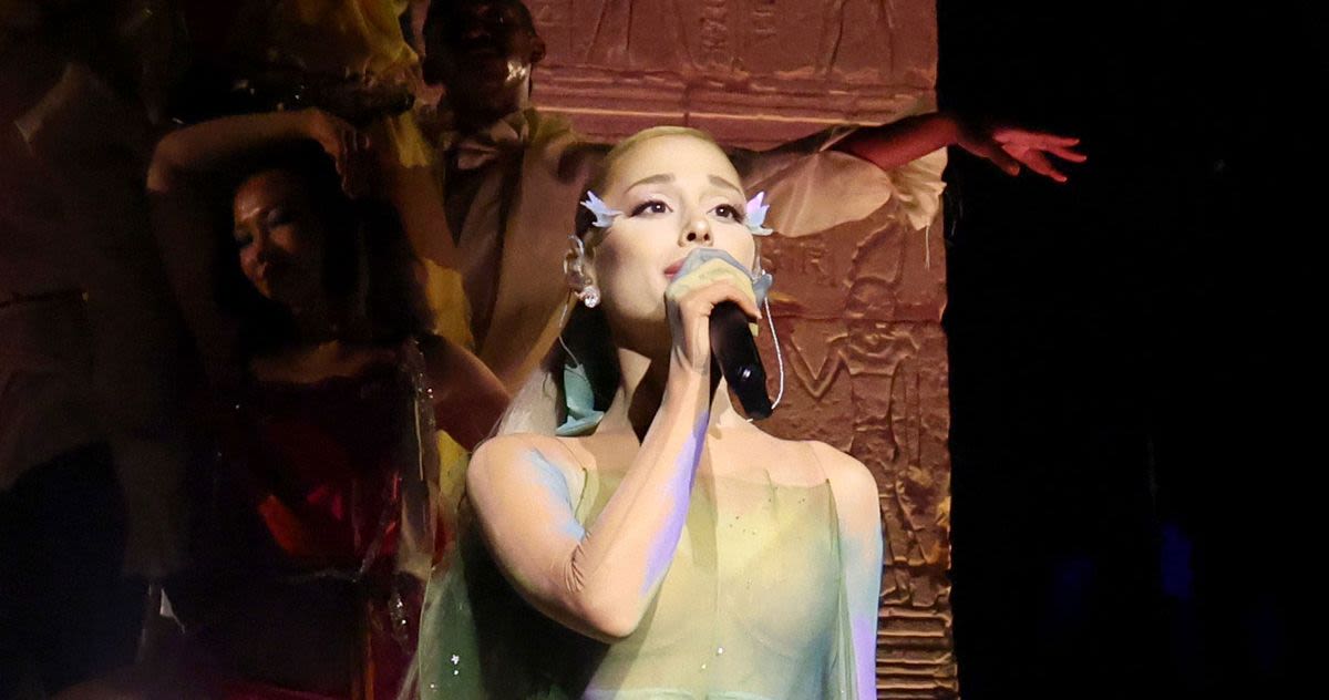 Ariana Grande Performed at the Met Gala