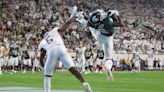 Michigan State football’s trio of young WR show out in week one, buy stock now