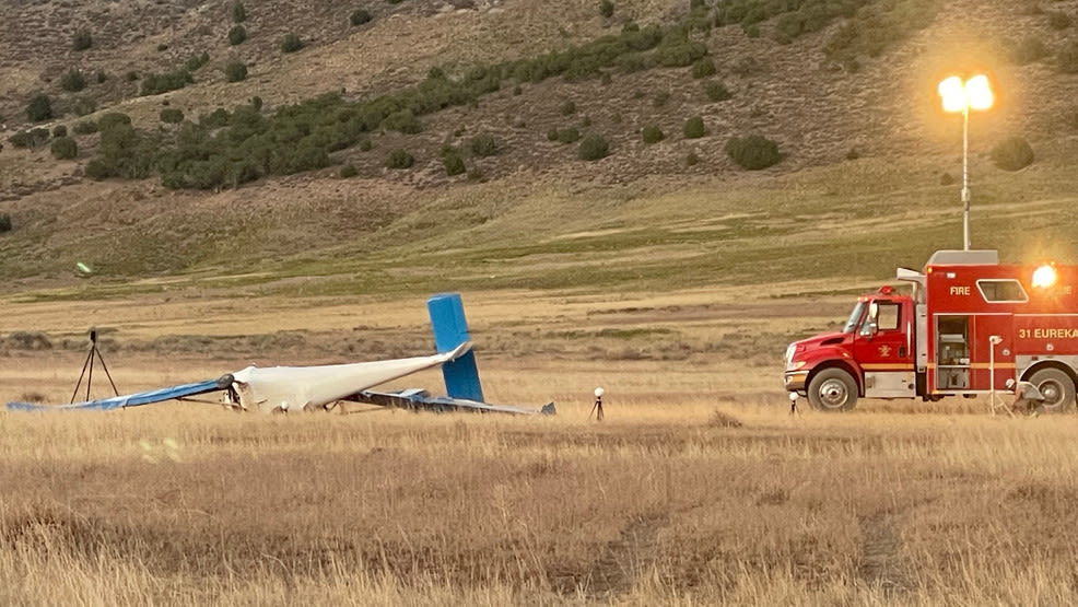 Pilot killed in small plane crash in remote part of Utah County north of Eureka