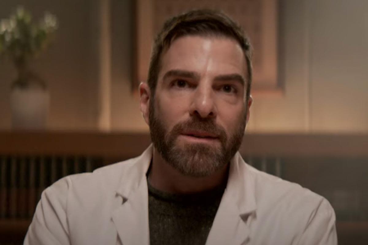 Zachary Quinto is a whip-smart doctor with unconventional methods in NBC's intense 'Brilliant Minds' trailer