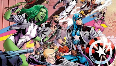 Steve Rogers assembles his own team of Avengers including She-Hulk, Monica Rambeau, Hawkeye, and many more