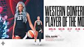 Las Vegas Aces A’ja Wilson named Western Conference Player of the Month, Week