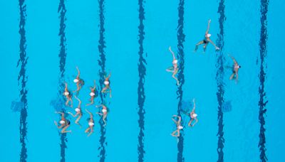 How synchronized swimming became a contact sport