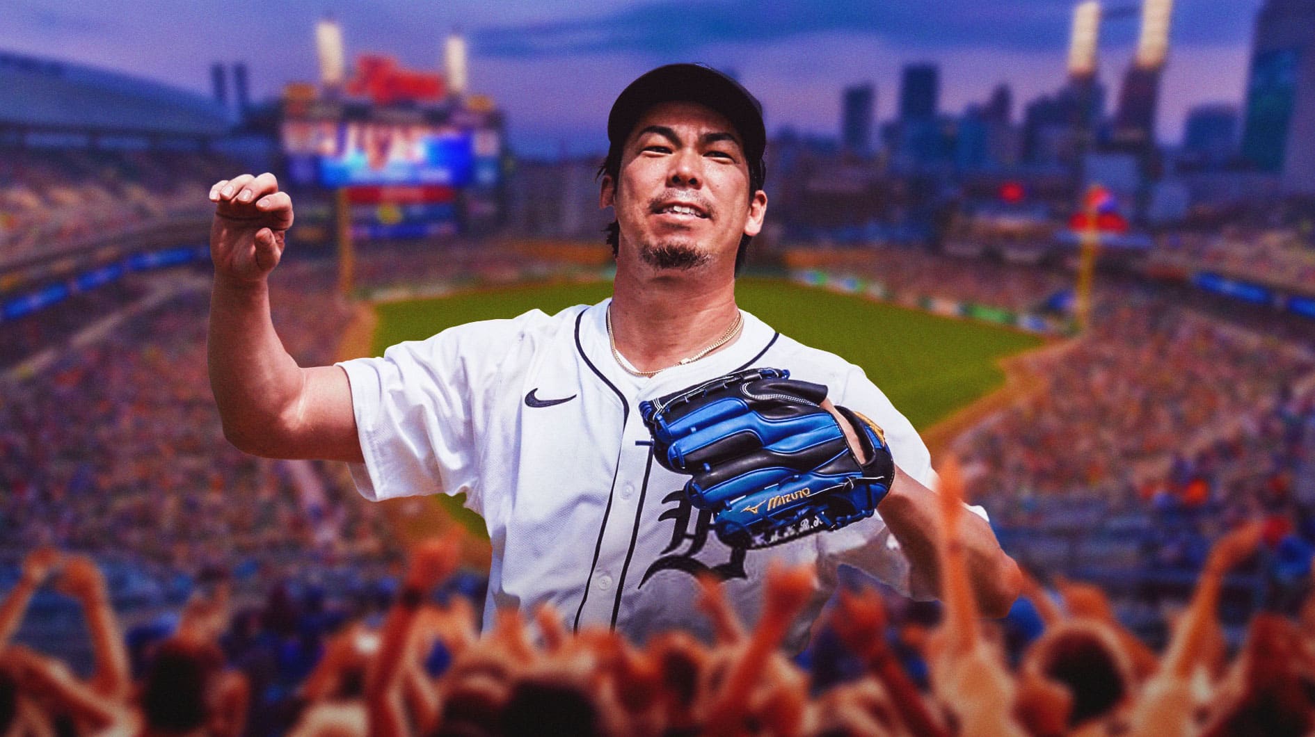 Tigers' Kenta Maeda reacts to heartfelt ovation after dominant Dodgers outing