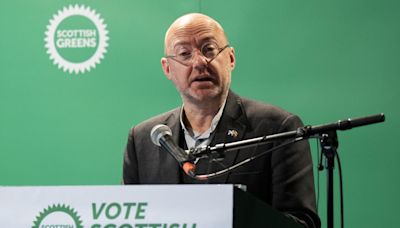 Patrick Harvie rips into UK media over 'astonishing' platforming of Nigel Farage