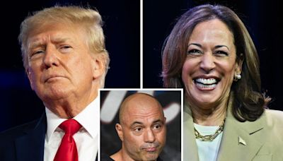 Joe Rogan praises Kamala Harris, says Trump has a "problem"