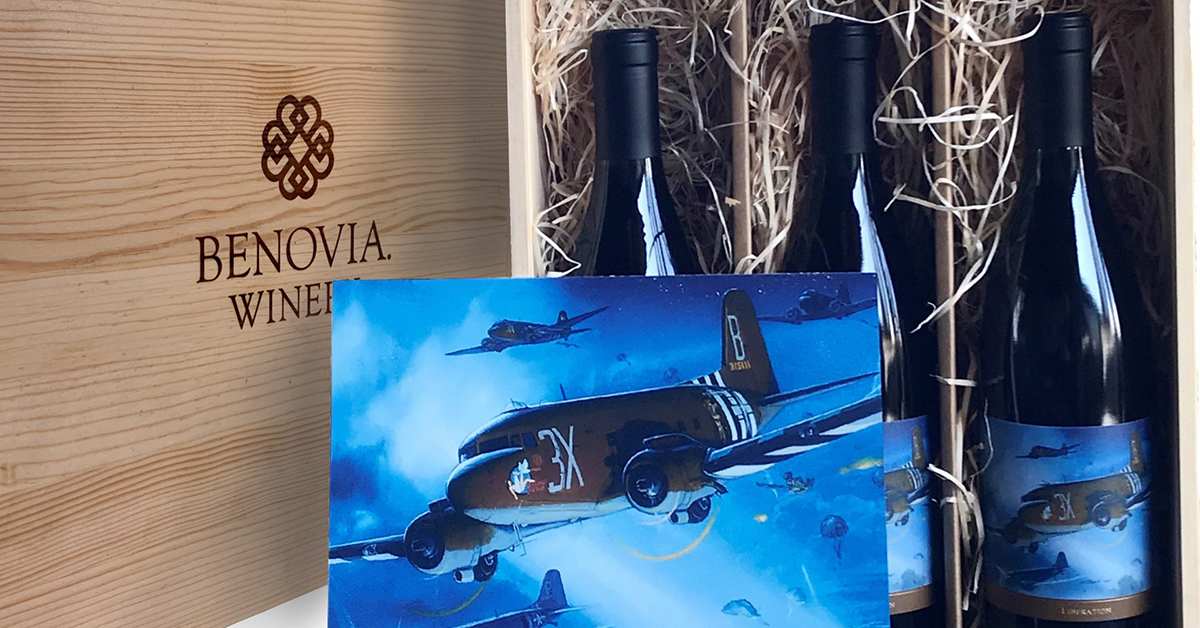 Sonoma’s Benovia Winery Celebrates ‘Liberation’ Release by Donating to Veterans Charities