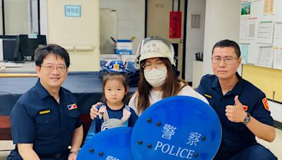 識詐教育向下紮根 幼兒園參訪北市警體驗一日警察