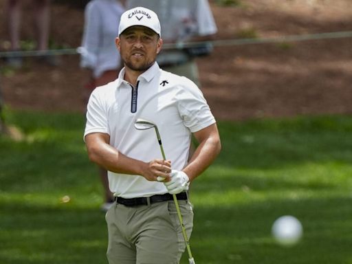 Jason Day's outfit nearly outshines Xander Schauffele's play as weather delays 2024 Wells Fargo Championship on Friday