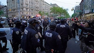 Estados Unidos. Policía reprime campamentos por Gaza en universidades de Columbia y CUNY en Nueva York