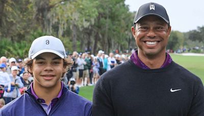 Tiger Woods Jokes His Son Charlie, 15, ‘Listens to Me About Golf' but Not 'Anything Else'