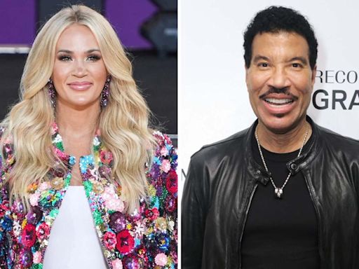 Lionel Richie reacts to Carrie Underwood replacing Katy Perry on 'American Idol'