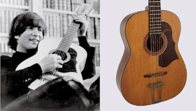 John Lennon遺失50年木結他被發現 曾錄製專輯《Help!》 估值最少473萬 | am730