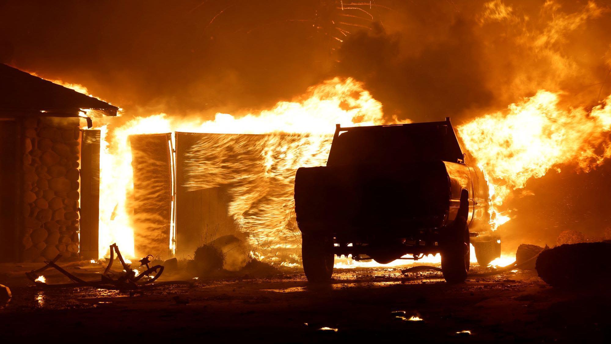 'Firenado' rips through California in year's biggest blaze