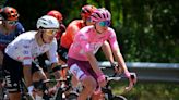 Giro d’Italia leader Tadej Pogačar justifies staying near front in bunch sprint - ‘I always ride like this’