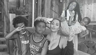 Kim Kardashian Gives Behind-the-Scenes Look at Outdoor Family Vacation with Her 4 Kids: ‘Summertime Funtime’