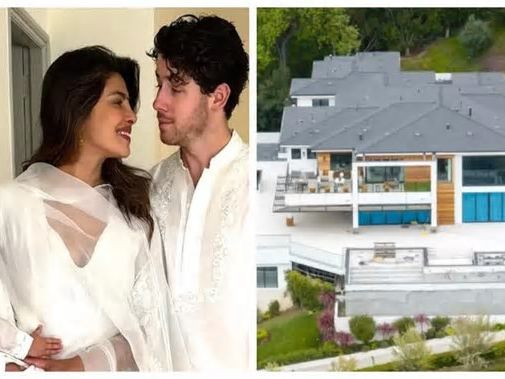 Aerial photos of Priyanka Chopra and Nick Jonas' renovated LA mansion go viral - See inside