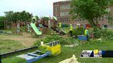 Ravens organization volunteers to help renovate and refurbish Baltimore school