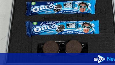 Lewis Capaldi’s 'licked' Oreos to be sold at auction