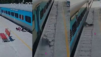 Man Dies After Falling From Moving Train At Chennai Station - CCTV Footage Captures Final Moments