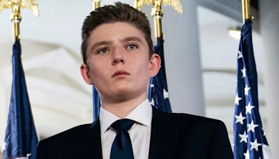 Barron Trump rechaza ser delegado en la Convención Nacional Republicana